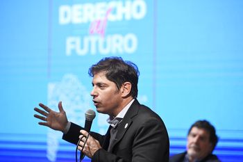 Axel Kicillof estará a cargo del cierre de la quinta jornada Derecho al Futuro.
