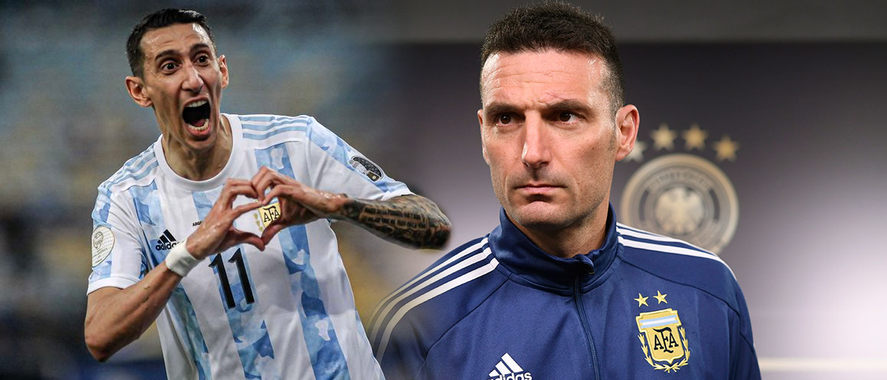 Intratables: Di María y Scaloni se metieron en la historia grande de la Selección Argentina.