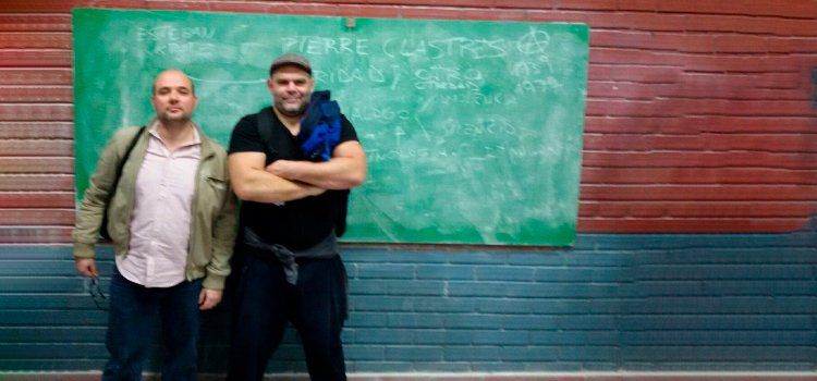 Los investigadores del Instituto de Arqueología de UBA-CONICET estudian los monumentos de La Verde