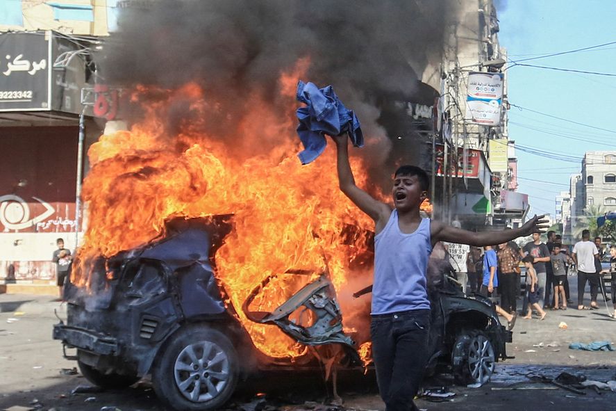 Desde Franja de Gaza se bombardeó el sur de Israel. 