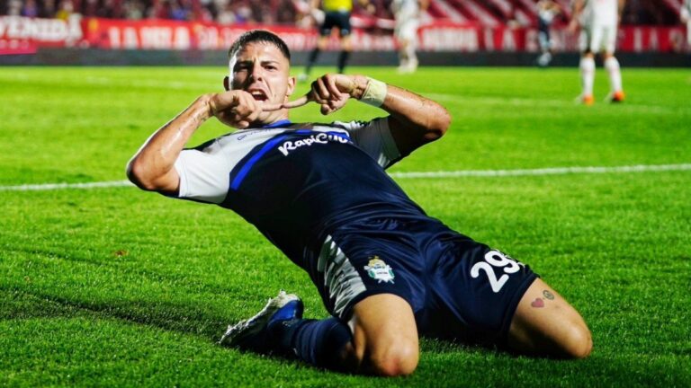 El primer gol de Ivo Mammini en Gimnasia