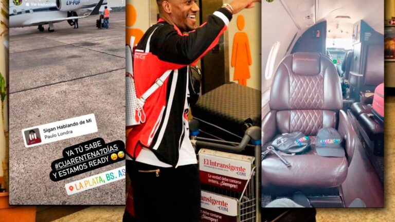 Ayoví llega a Estudiantes: se subió al avión y llega al país