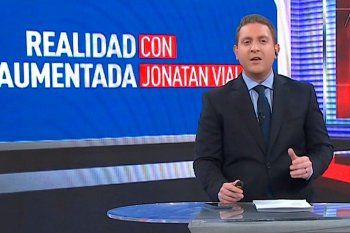 jonatan viale furioso en medio de una nota a pato bullrich