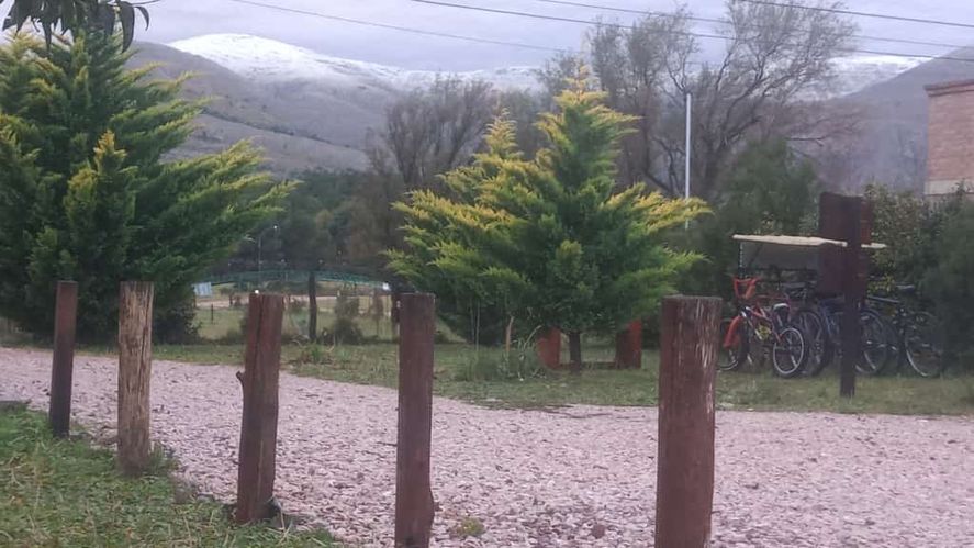 Se registró la primera nieve en la Provincia (Foto: Jorge Sposato - Noticias Tornquist)