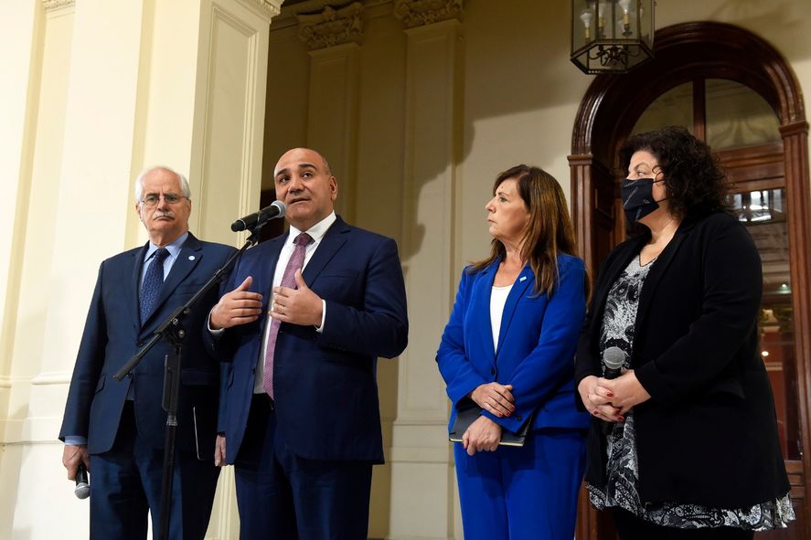 Juan Manzur encabeza una nueva reunión de gabinete