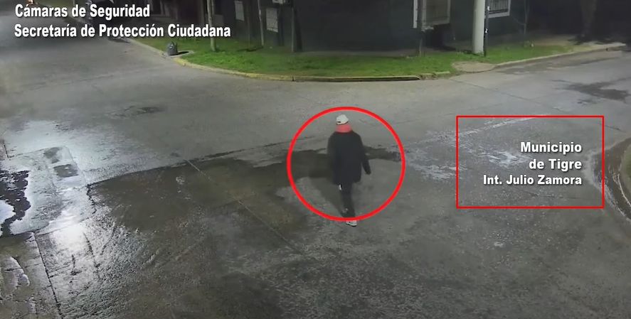 EL nombre del intendente de Tigre, Julio Zamora, hasta en las cámaras de seguridad