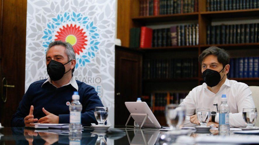 Andrés Larroque fustigó al Gobierno nacional. Buscan despegar al gobernador Axel Kicillof de los discursos incendiarios