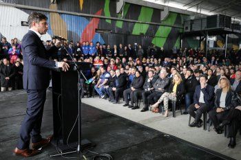 Axel Kicillof a los industriales: “No necesitamos ni motosierra ni dinamita”
