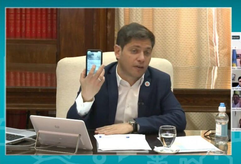 En La Plata dicen que el teléfono de Kicillof no está tan abierto