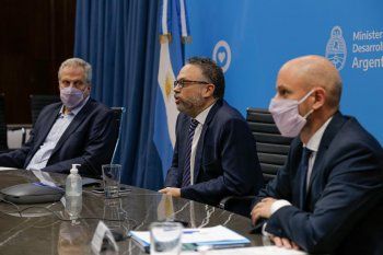 El ministro Matías Kulfas encabezó el anuncio para las pymes
