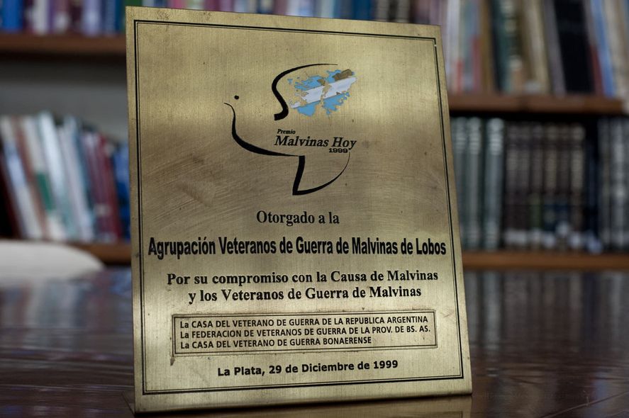 La Biblioteca Popular Héroes de Malvinas de Lobos es la primera biblioteca popular de Argentina creada por ex combatientes de Malvinas. | Foto: CONABIP