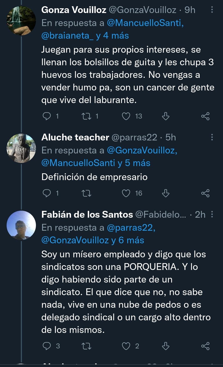 La controversia generada por la empresa de cafetería Starbucks en Estados Unidos se extendió a usuarios argentinos que defienden los sindicatos y a sus trabajadores, y otros que los condenan