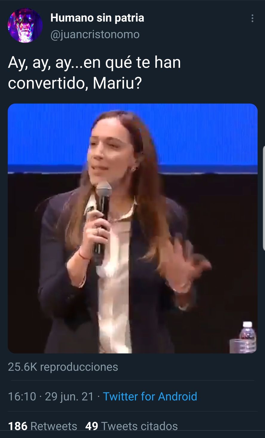 La cuenta de abierta simpatía macrista que reprodujo el video de Vidal y contradiría lo que aseguró Clarín 