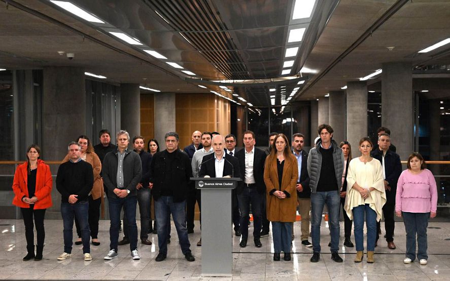 La defensa de Horacio Rodríguez Larreta y el fastidio de Bullrich (Foto NA)