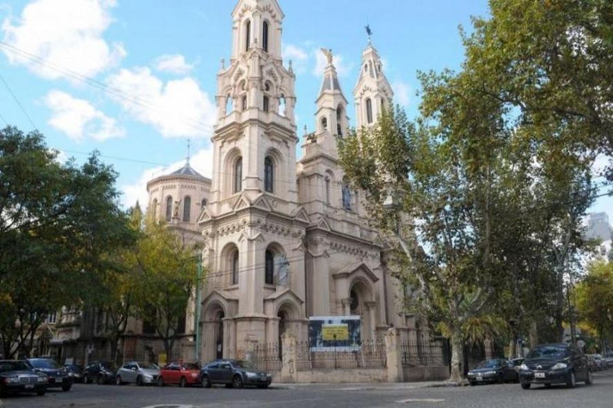 La Iglesia Santa Felicitas, el templo que la familia de Felicitas Guerrero levantó tras su muerte.