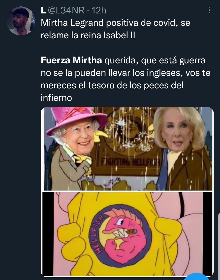 La longevidad como trasfondo del clásico entre Mirtha Legrand y la reina Isabel II hicieron retornar los memes tras el anuncio del Covid positivo de la diva argentina