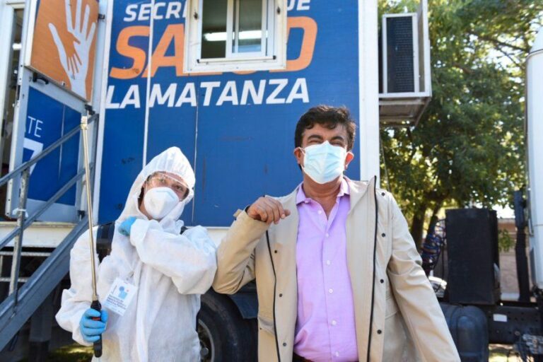 Espinoza aseguró que se duplicaron testeos en La Matanza