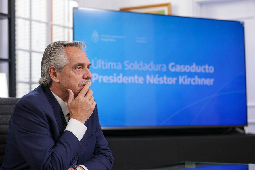 La megaobra del gasoducto Néstor Kirhcner es considerada clave para el transporte de gas que permita obtener soberanía energética a la Argentina   