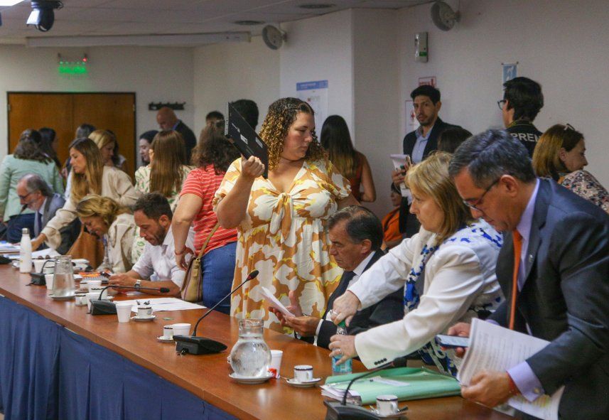 Los legisladores de la oposición se retiran de la audiencia para denunciar 