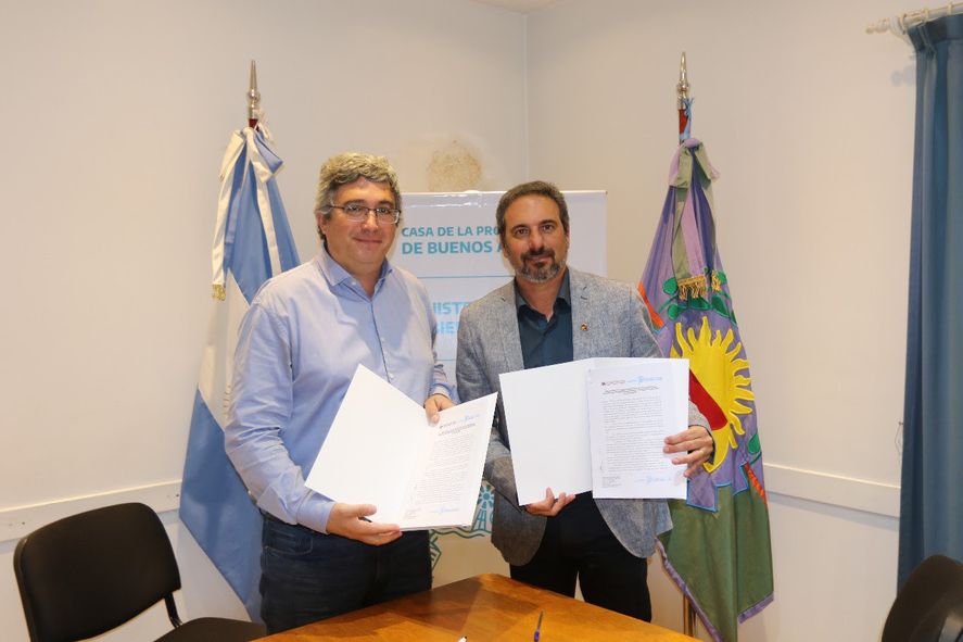 La Provincia de Buenos Aires cerró un convenio de colaboración con el Instituto Nacional de Vitivinicultura (INV) para promover la actividad