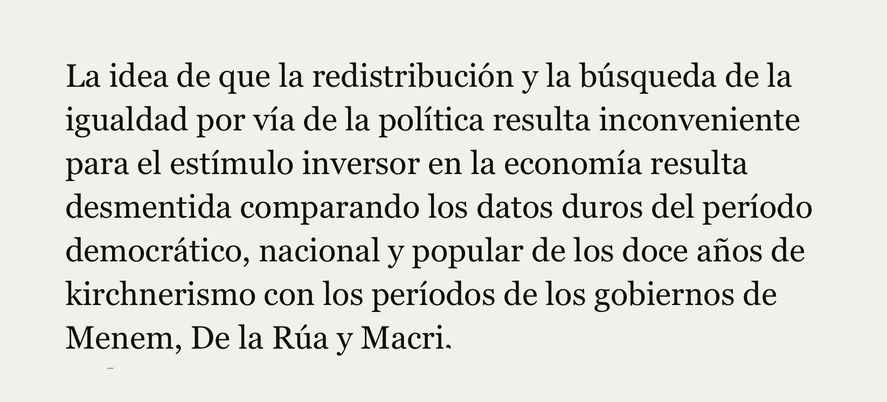 La referencia de Cristina Kirchner a un artículo del medio digital