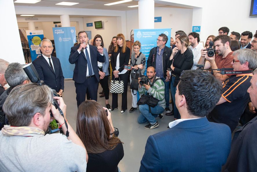 La sede del ministerio de Justicia ubicada en 13 entre 34 y 35 fue recuperada tras años de “abandono”.