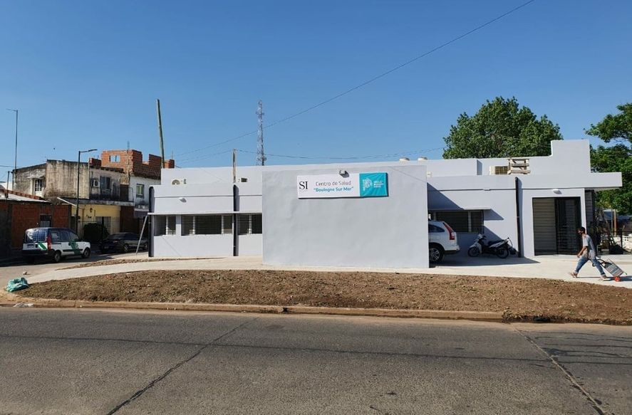 La vista original del CAP de San Isidro financiado por la Provincia