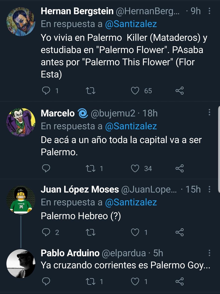 Las bromas de algunos porteños por el afán de las inmobiliarias y el Gobierno de CABA de llamar Palermo a los barrios de más de medio Buenos Aires