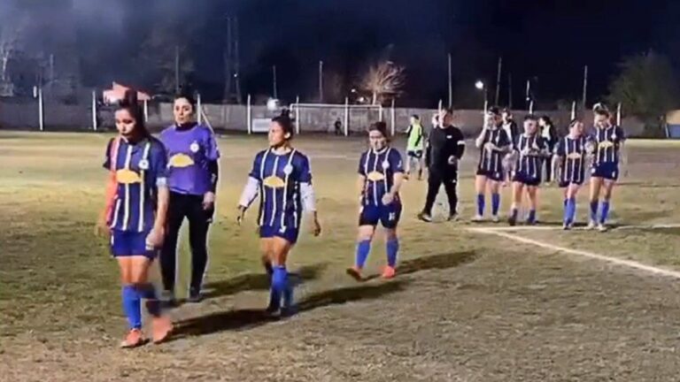 Fútbol femenino: Las Malvinas igualó ante El Frontón