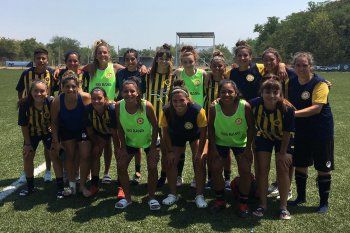 Las Malvinas pasó por Estancia Chica y disputó un amistoso con Gimnasia durante la semana pasada (Foto: Prensa Las Malvinas).