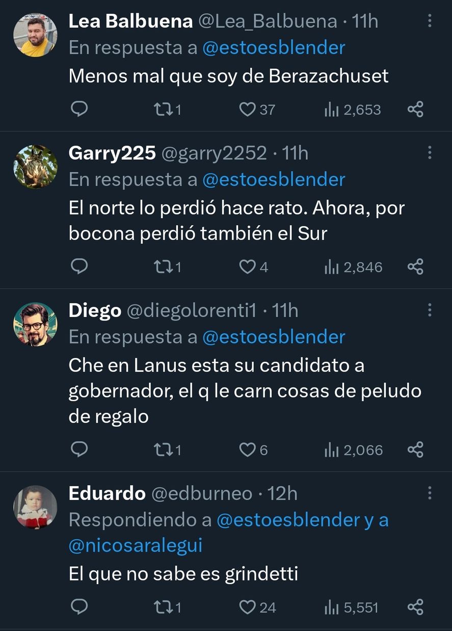 Las opiniones en redes sociales sobre lo dicho por Patricia Bullrich de Quilmes, Lomas de Zamora y Lanús Las opiniones en redes sociales sobre lo dicho por Patricia Bullrich de Quilmes, Lomas de Zamora y Lanús