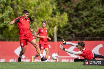 Leandro Díaz es la única duda en Estudiantes. Ricardo Zielinski lo pretende desde el arranque 