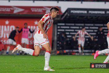 Leandro Díaz quiere seguir festejando en Estudiantes.
