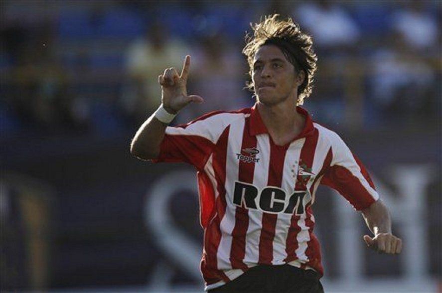 Leandro Gonzales en su etapa como jugador de Estudiantes