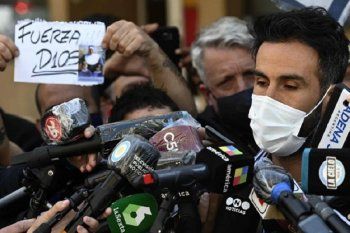Leopoldo Luque dio un nuevo parte médico de Diego Maradona