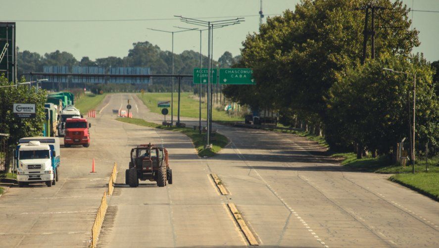 Lezama: Ruta 2, mano hacia Capital Federal, en tiempos de pandemia