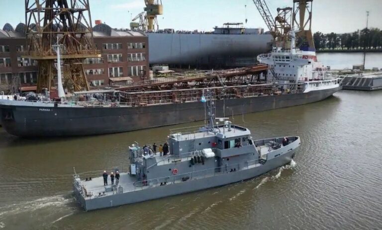 La LICA de Astillero Río Santiago ya navega y está a punto de ser entregada a la Armada