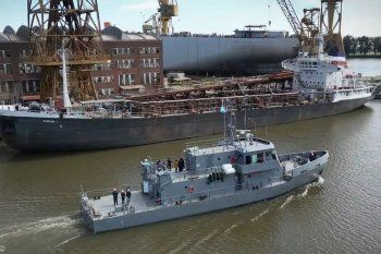 la lica de astillero rio santiago ya navega y esta a punto de ser entregada a la armada