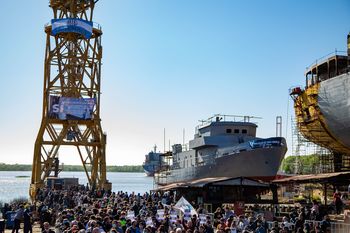 El Astillero Río Santiago pondrá en marcha la construcción de un buque para operaciones anfibias, transporte, logísticas y de seguridad.