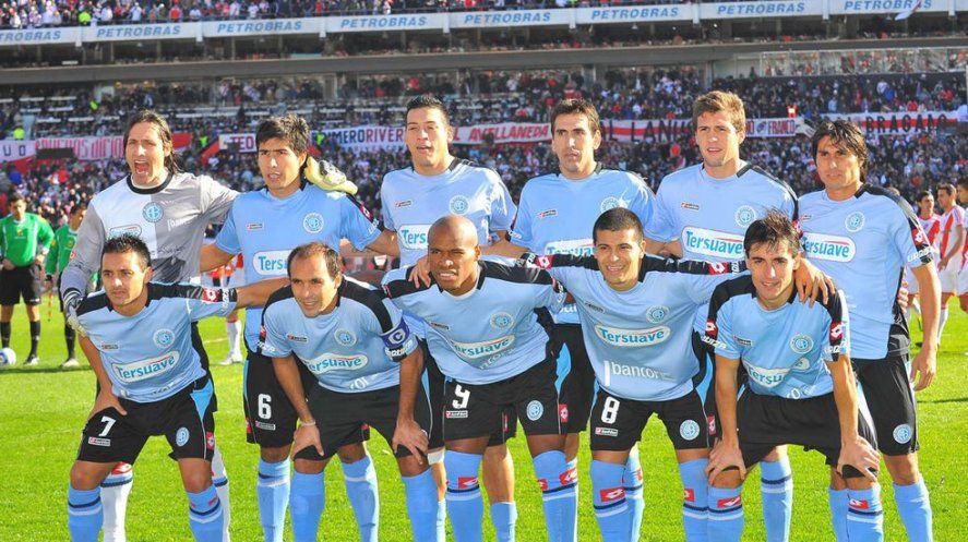 Luciano Lollo en Belgrano, cuando fue dirigido por Ricardo Zielinski. ¿Llega a Estudiantes?