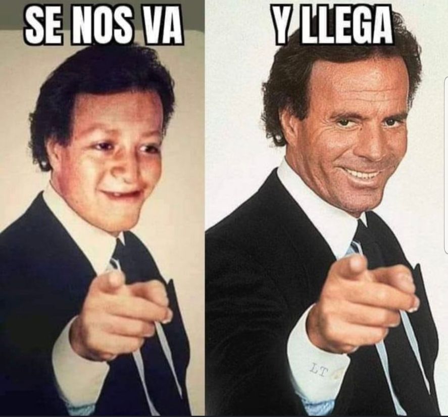 Los memes de Julio Iglesias comenzaron a inundar las redes como cada año este día. El del labio leporino para muchos fue el más difícil de entender 