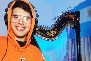 el arpista de banfield que toco con los mejores traperos del pais y ahora suena con tocar con duki en velez el arpista de banfield que toco con los mejores traperos del pais y ahora suena con tocar con duki en velez