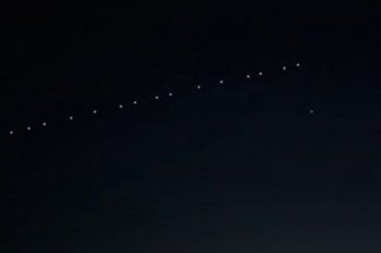 Tren de satélites
