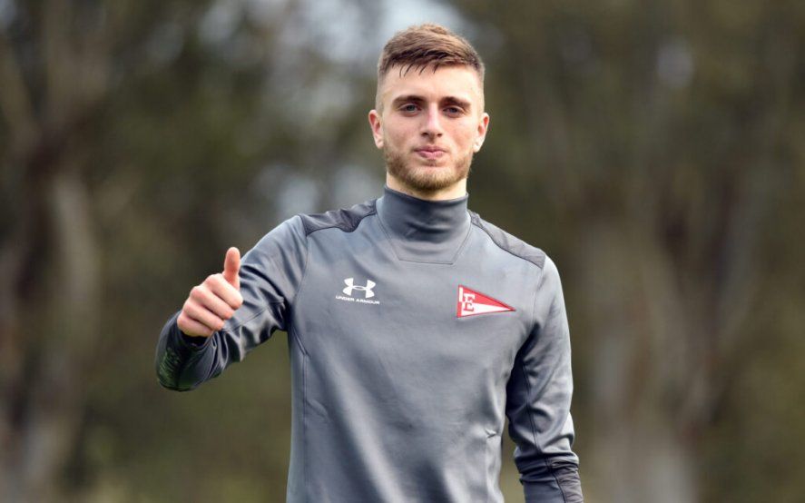 Squadrone todavia no debutó en la Primera de Estudiantes.