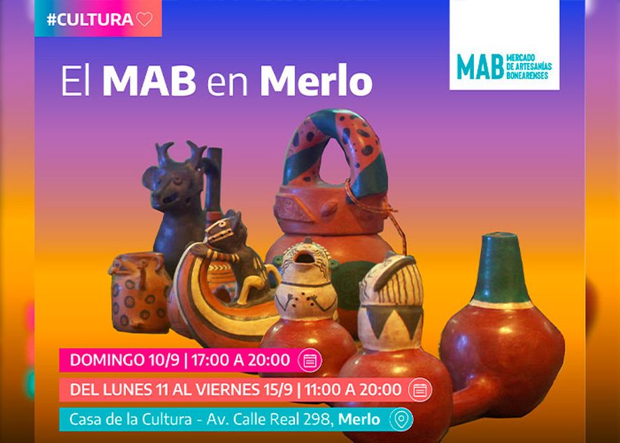 Del 10 al 15 de septiembre se realizará el III Encuentro de Cerámica en Merlo.