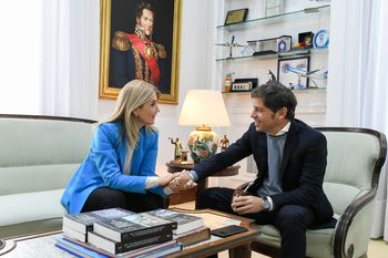 despues del conclave con el gabinete, axel kicillof y magario evaluaron las paso