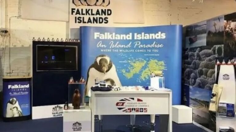 Argentina repudió la colocación de stand británico de Malvinas en Uruguay