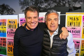 Facundo Manes pidió empatía en la Plaza Belgrano de La Plata