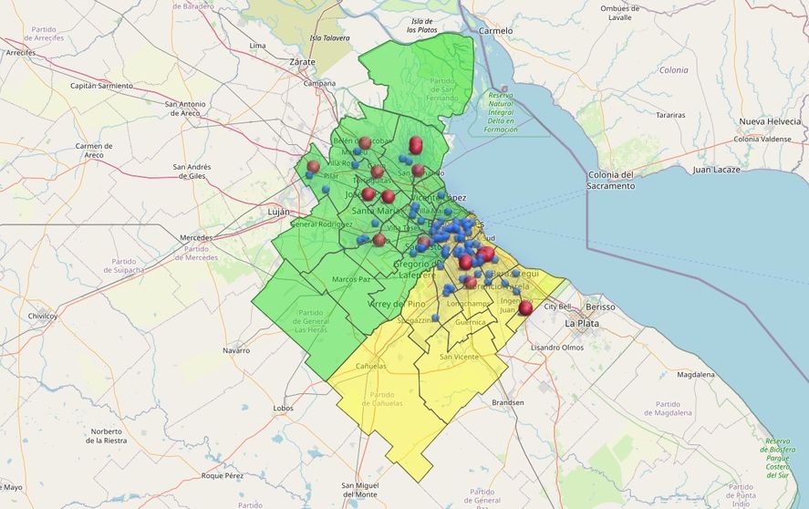Miles de cortes de luz afectan al conurbano y CABA