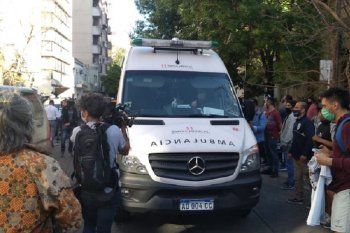 Diego Maradona fue trasladado a la clínica Olivos